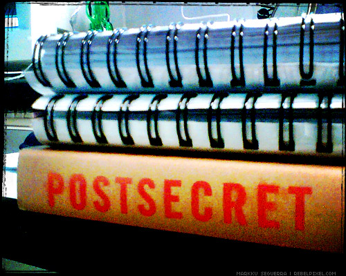 PostSecret book.