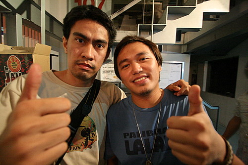 Me with cult icon Ramon Bautista!