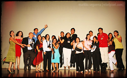 The 2007 Philippine Blog Awards volunteers.