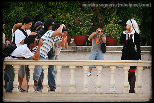 Photographers in action. [1]