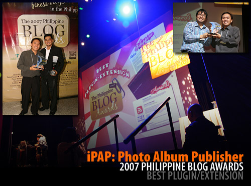 iPAP wins at the 2007 Philippine Blog Awards
