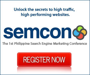 SEMCON Philippines 2007: The 1st Philippine Search Engine Marketing Conference