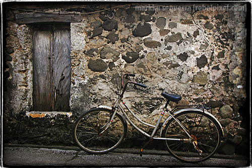 Batanes stone houses built by the Ivatans.