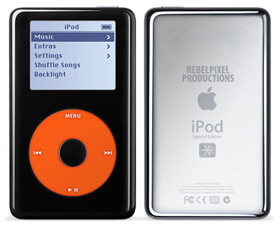iPod - rebelpixel productions special edition.